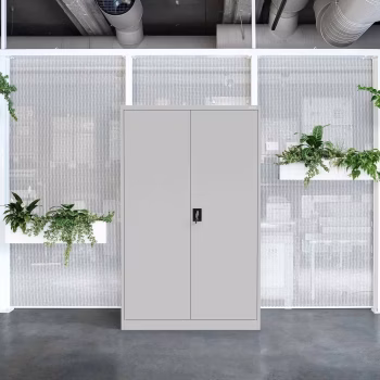 Büro Aktenschrank JAN II, 1150 x 1850 x 400 mm, grau