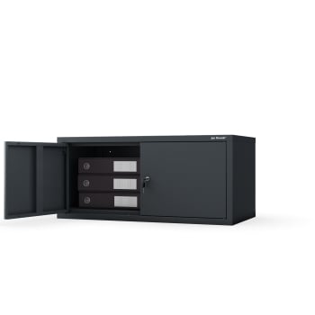 Modulare Aufsatzschrank EWA Compact 800 x 380 x 400 mm, anthrazit