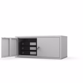 Aufsatzschrank EWA Compact 800 x 380 x 400 mm, grau