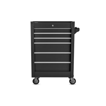 Werkstattwagen JOE, 680 x 995 x 460 mm, All Black: schwarz