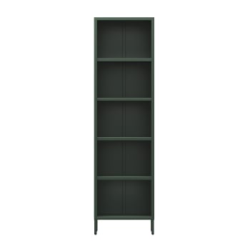 Bibliothèque de salon MARIO, 500 x 1800 x 350 mm, Modern: vert bouteille