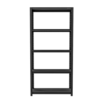 Metallregal, Garagenregal SAM, 900 x 1830 x 450 mm, All Black: schwarz