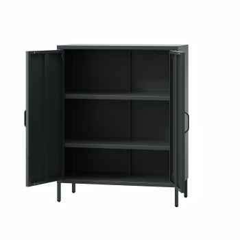 Armoire de salon VITO, 800 x 1015 x 400 mm, Modern: vert bouteille