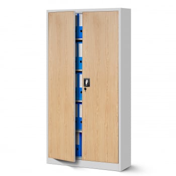 JAN NOWAK Eco Design Modell JAN (C001) Aktenschrank Loft Möbel: weiß / Sonoma Eiche