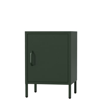 Bedside cabinet MIA, 424 x 595 x 400 mm, Modern: bottle green