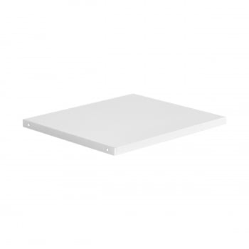 JAN NOWAK Zestaw półek metalowych do szafy socjalnej BARTEK, 265 x 10 x 405 mm: biały
