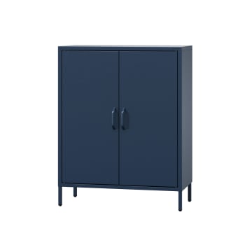 Small cabinet VITO, 800 x 1015 x 400 mm, Modern: dark blue
