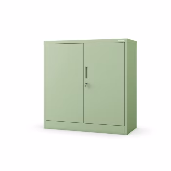 Armoire métallique BEATA, 900 x 930 x 400 mm, Fresh Style: vert pastel