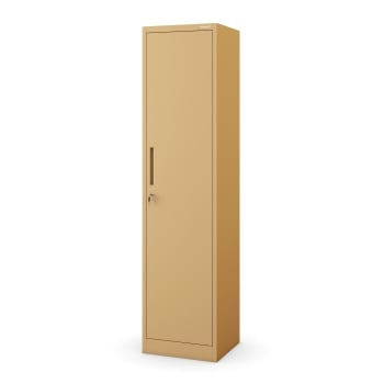 Büro Aktenschrank ALEX, 450 x 1850 x 400 mm, Fresh Style: beige