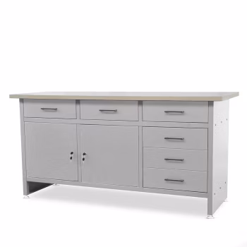 Werkbank HENRY, 1700 x 850 x 600 mm, grau