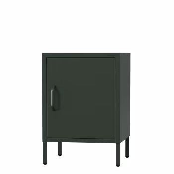 Nachttisch MIA, 424 x 595 x 400 mm, Modern: flaschengrün