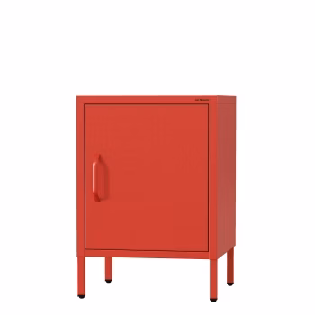 Nachttisch MIA, 424 x 595 x 400 mm, Modern: rot