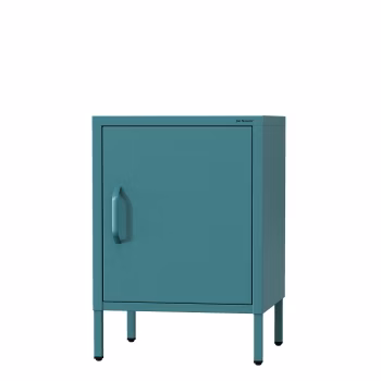 Nachttisch MIA, 424 x 595 x 400 mm, Modern: meeresgrün