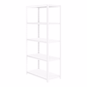 Metallregal, Garagenregal SAM, 900 x 1830 x 450 mm, weiß