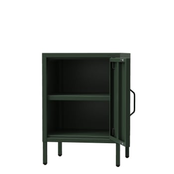 Nočný stolík MIA, 424 x 595 x 400 mm, Modern: fľaškovo zelená farba