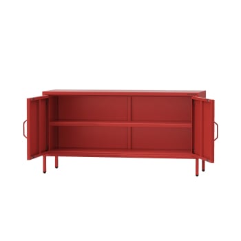 TV-szekrény lábakon ROSA, 1150 x 595 x 400 mm, Modern: piros